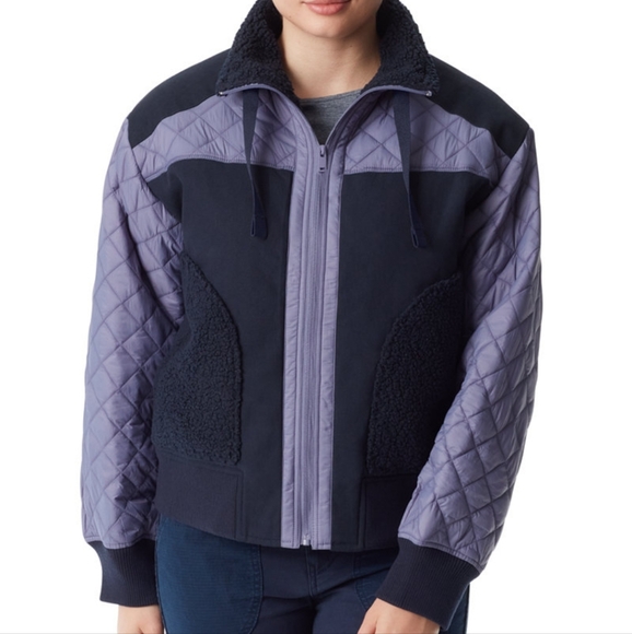 BASS OUTDOOR NWT PURPLE BOMBER JACKET SZ MEDIUM - Picture 1 of 14
